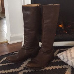 Frye Melissa Leather Boots